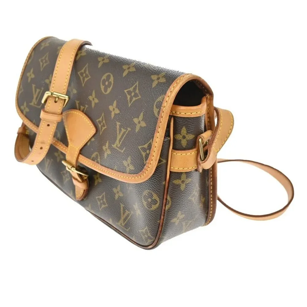LOUIS VUITTON Sologne Shoulder Bag Monogram Leather Brown France M42250 28CA653 - Picture 2 of 16